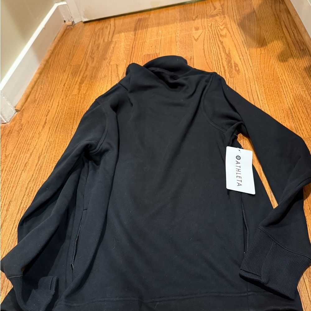 Athleta Cozy Karma Twist Neck Sweatshirt- women’s medium